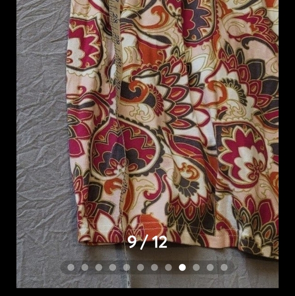 AVENTURA Organics knee length Organic Cotton Dress Size M - Picture 10 of 11